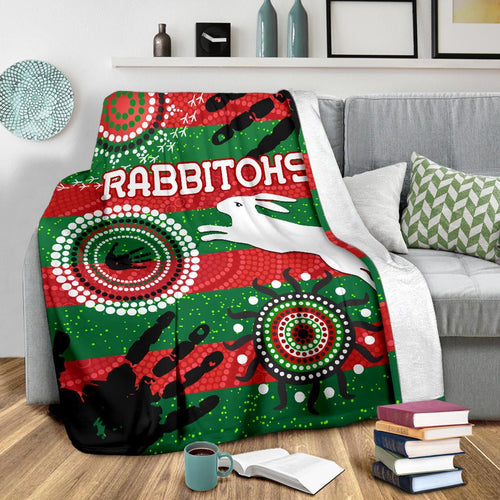south-sydney-rabbitohs-indigenous-premium-blanket-country-style-no-1