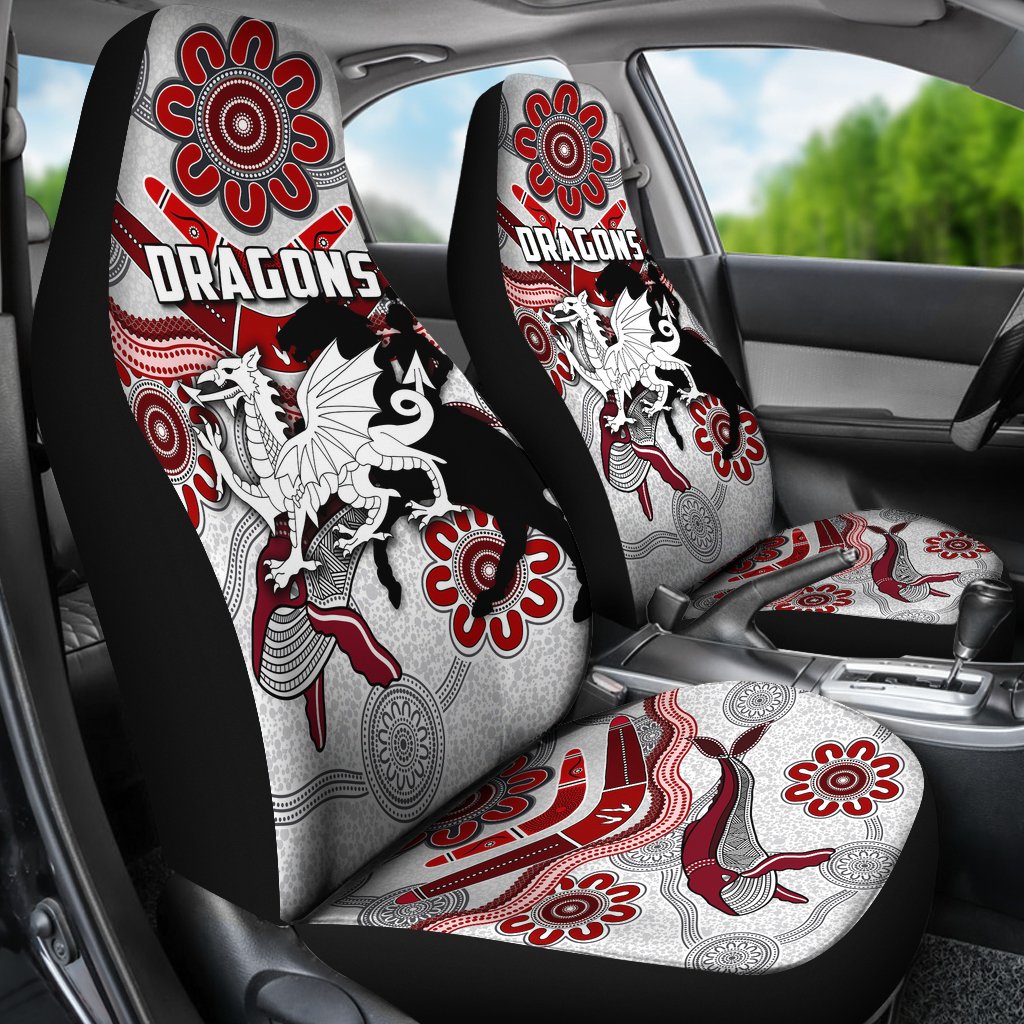 dragons-car-seat-covers-st-george-indigenous-white