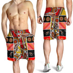 aboriginal-mens-shorts-kangaroo-dot-painting-patterns