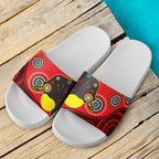 sandals-australia-map-aboriginal-dot-painting