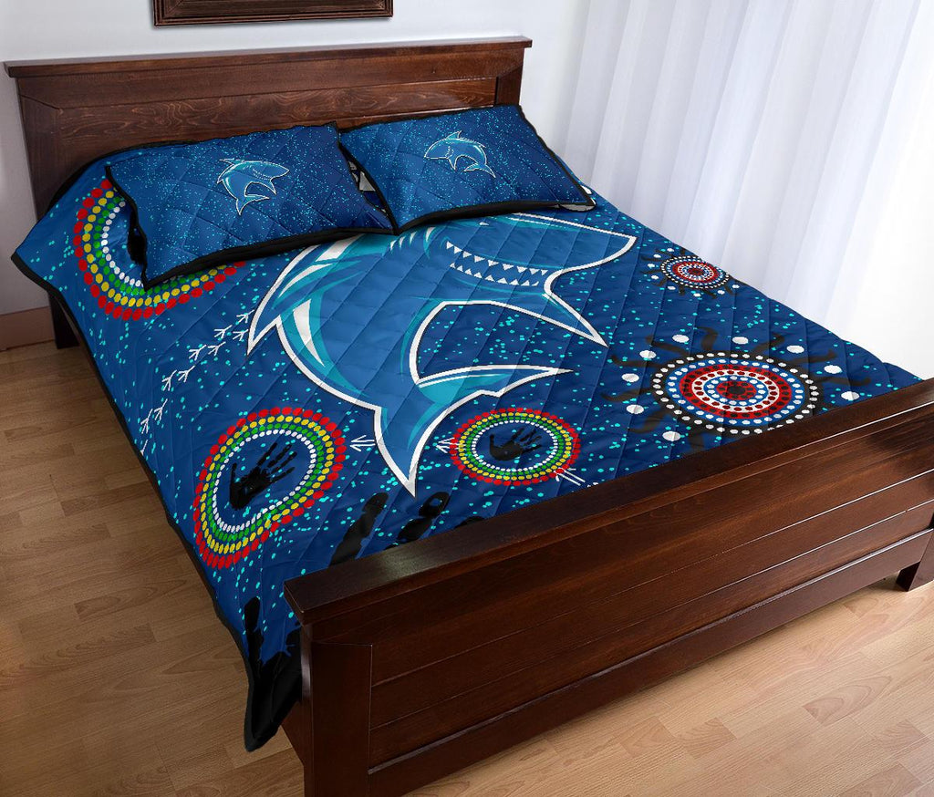 naidoc-sharks-quilt-bed-set-cronulla-aboriginal-style