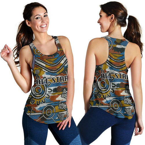 Indigenous All Stars Women's Racerback Tank - Vibe Hoodie