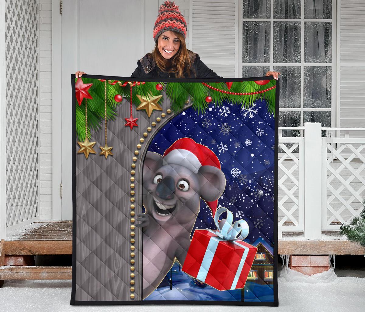 christmas-premium-quilt-fun-koala-christmas