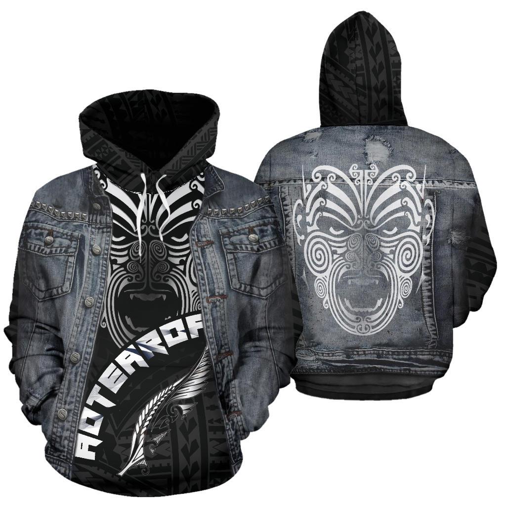 maori-moko-warface-3d-denim-hoodie