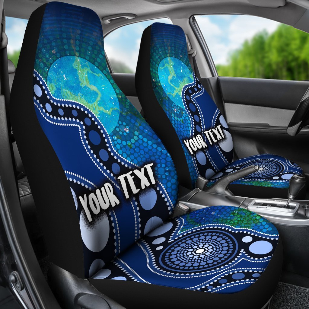 custom-text-aboriginal-car-seat-covers-australia-indigenous-flag-circle-dot-painting-art-blue