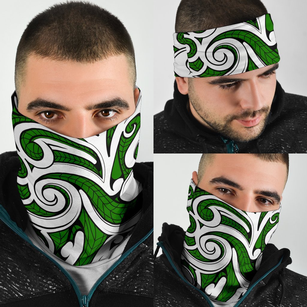 new-zealand-maori-tribal-ornament-bandana-green