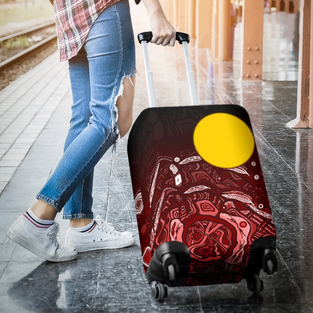 aboriginal-luggage-cover-red-landscape