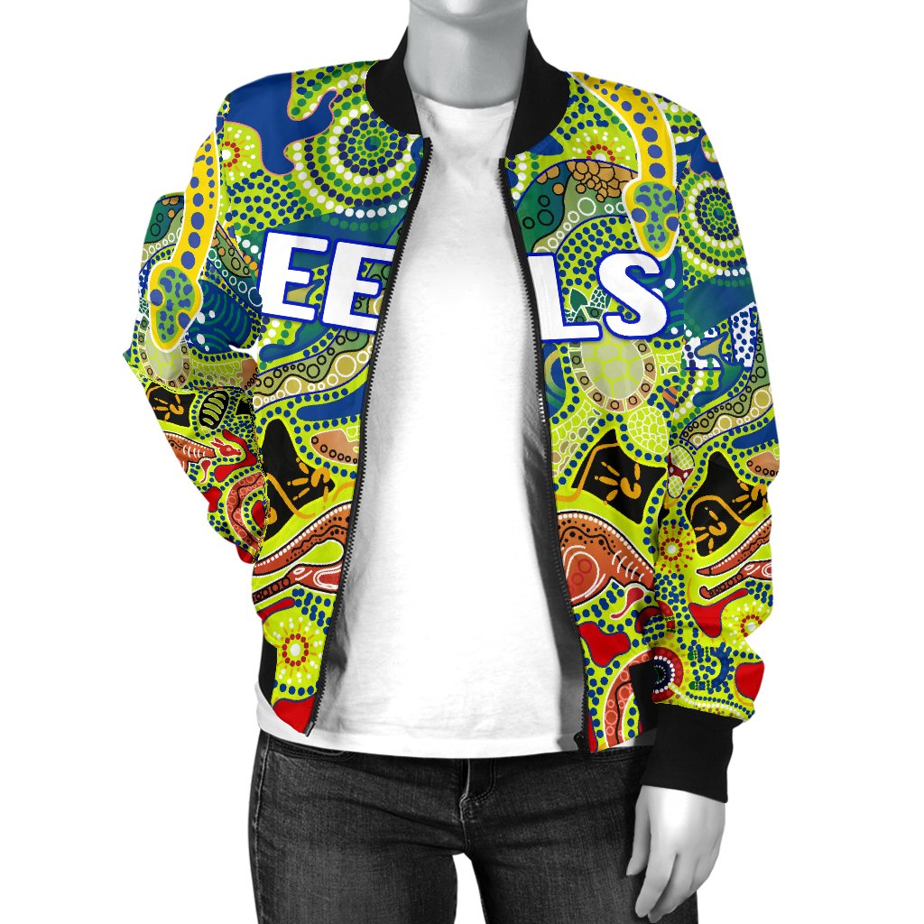 parramatta-womens-bomber-jacket-eels-unique-indigenous
