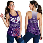 Dockers Women Racerback Tank Indigenous Fremantle - Vibe Hoodie