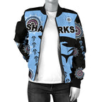 cronulla-womens-bomber-jacket-sharks-simple-indigenous-blue