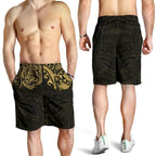 new-zealand-all-over-print-mens-shorts-maori-polynesian-tattoo-gold