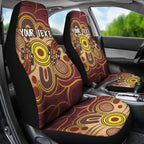 custom-aboriginal-car-seat-covers-indigenous-lizard-dot-painting-art