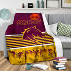 brisbane-broncos-premium-blanket-anzac-day-simple-style-maroon