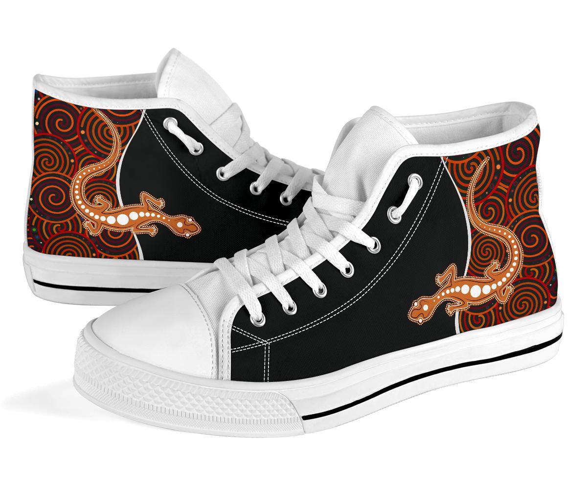 aboriginal-high-top-shoe-indigenous-lizard-dreaming