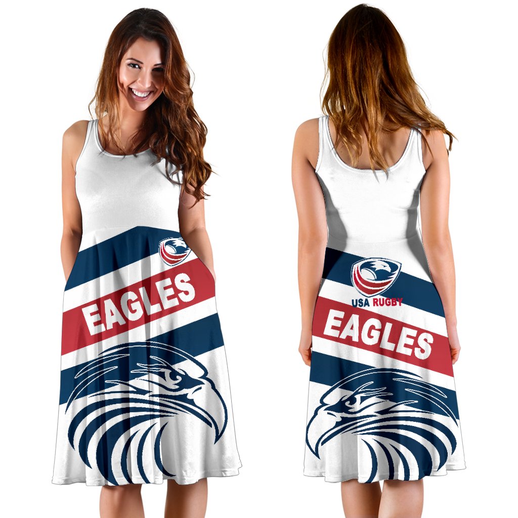 USA Rugby Women's Dress Eagles Original Style - Vibe Hoodie