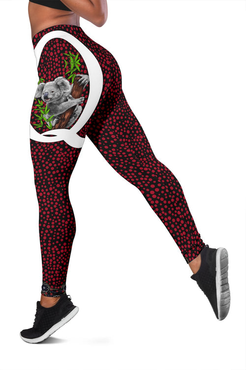 queensland-womens-leggings-reds-indigenous-rugby-koala