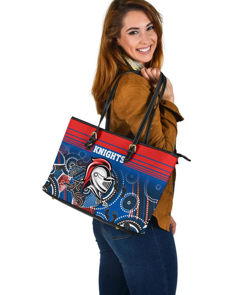 knights-large-leather-tote-newcastle-aboriginal-horizontal-style