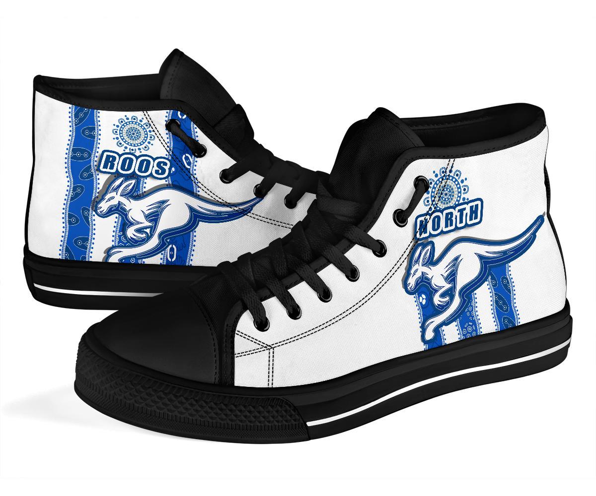 melbourne-kangaroos-high-top-shoe-indigenous-north-roos-white