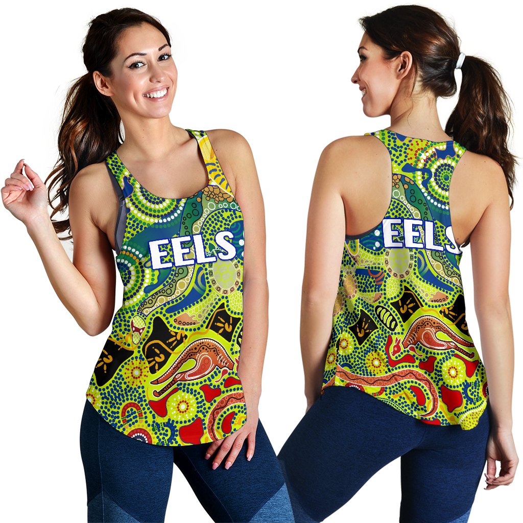 Parramatta Women's Racerback Tank Eels Unique Indigenous - Vibe Hoodie