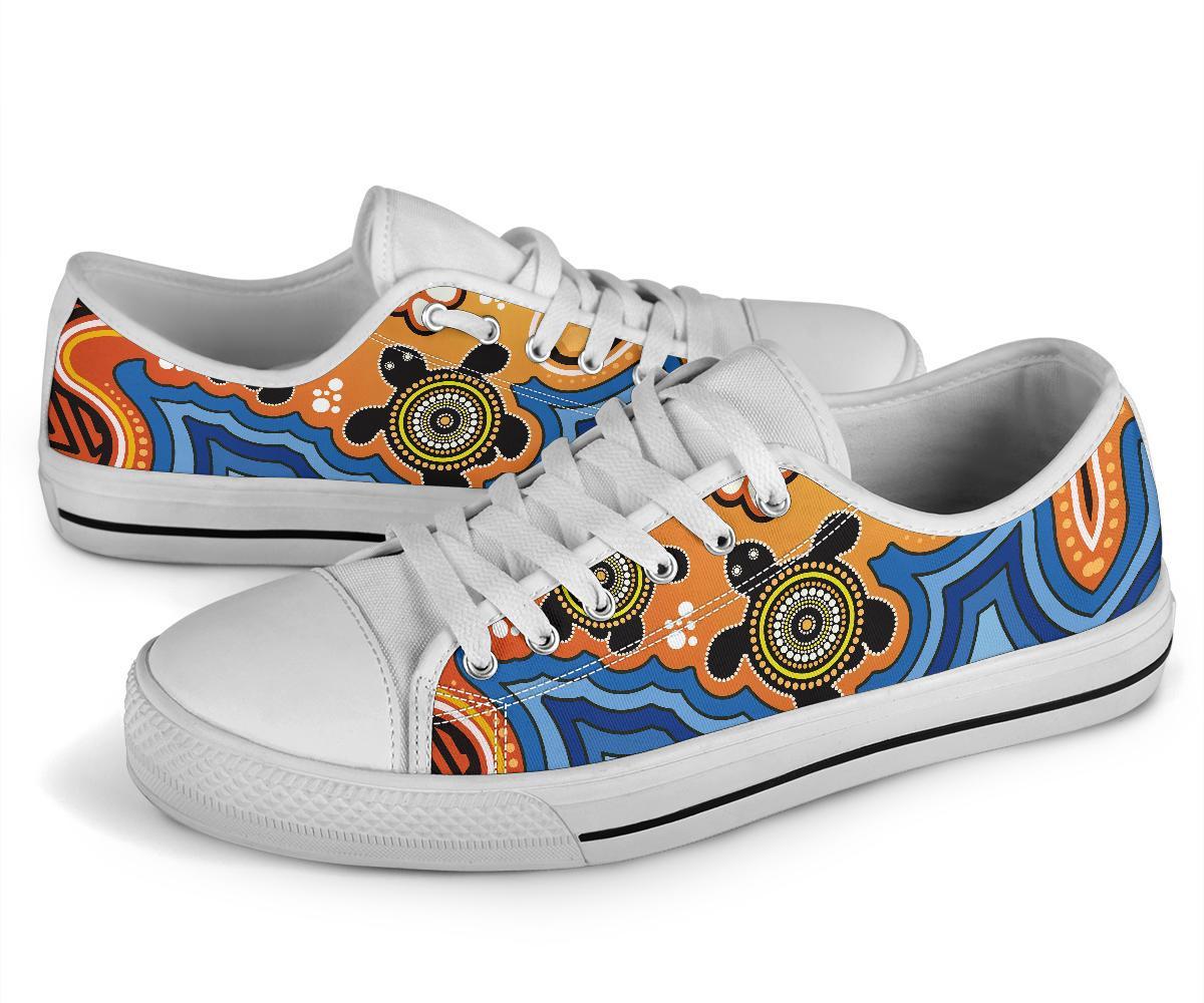aboriginal-low-top-shoes-indigenous-art-patterns-ver04