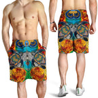 aboriginal-mens-shorts-turtle-indigenous-art