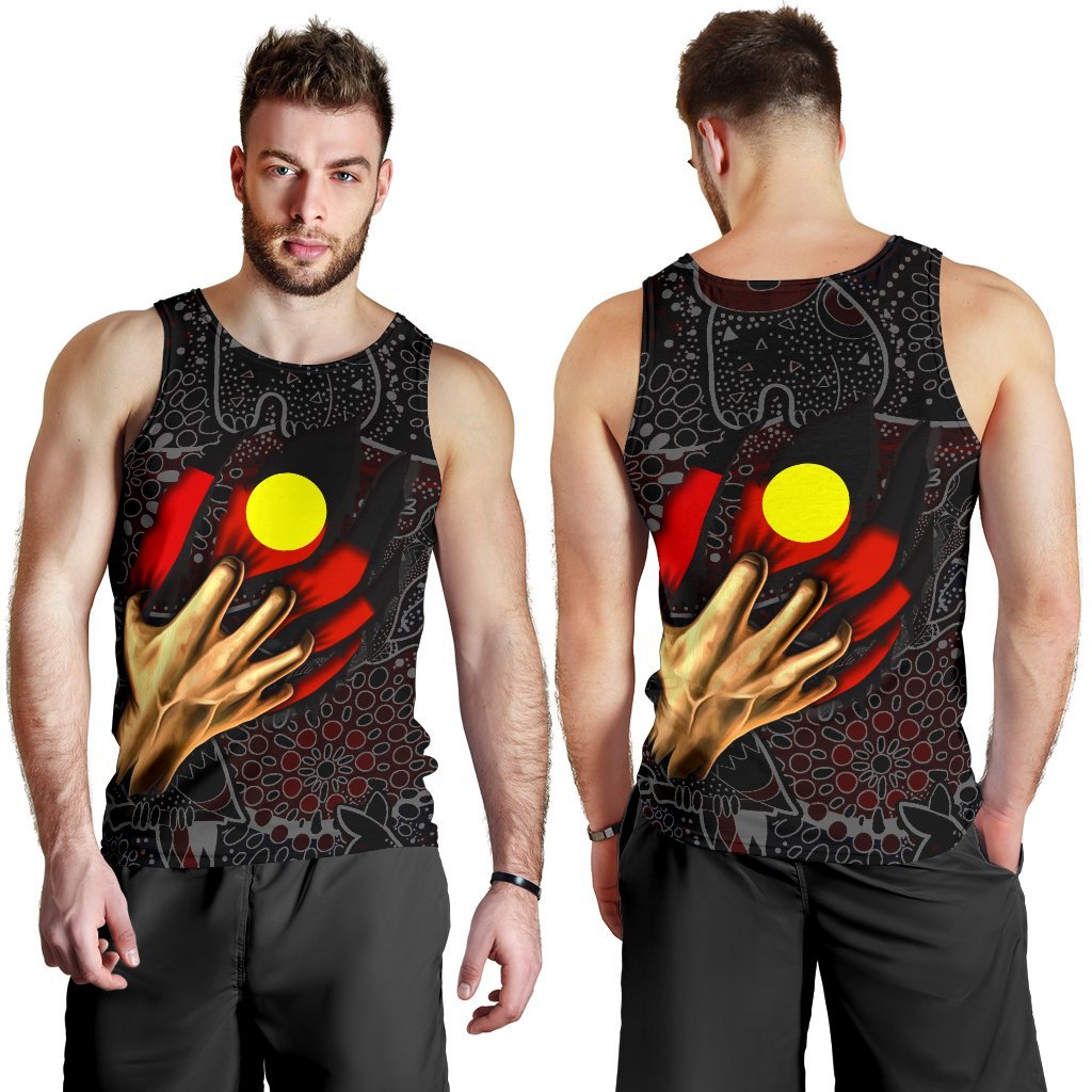 aboriginal-mens-tank-top-aboriginal-blood-in-me