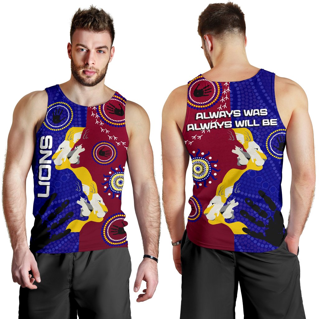 naidoc-brisbane-lions-men-tank-top-indigenous-style