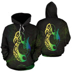 light-maori-manaia-new-zealand-hoodie-green