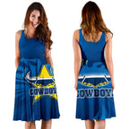 Cowboys Fire Women's Dress North Queensland - Vibe Hoodie