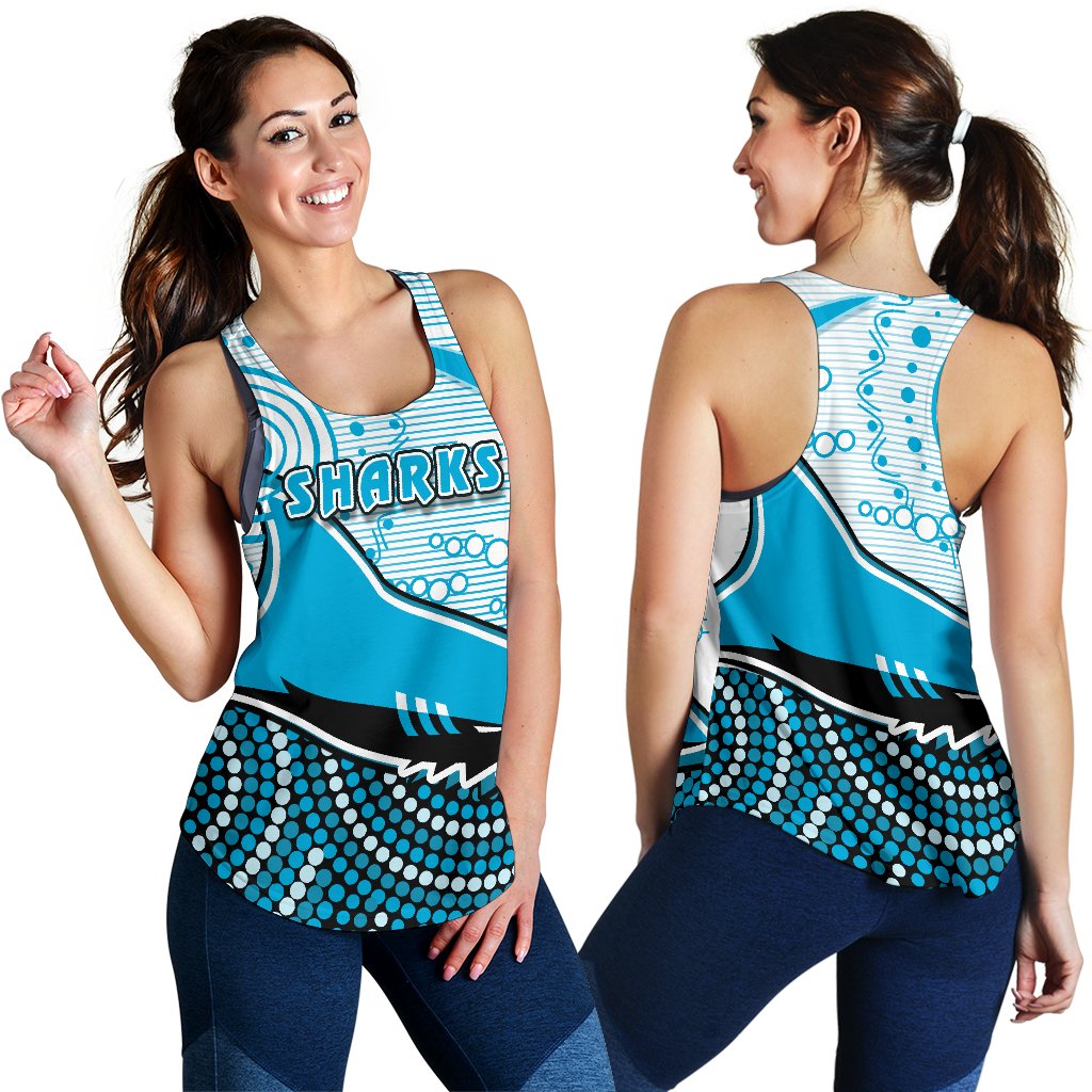Sharks Women Racerback Tank Cronulla Indigenous Unique - Vibe Hoodie