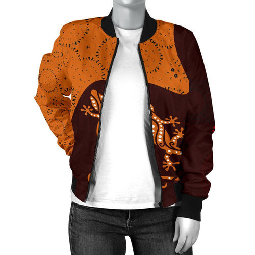 aboriginal-womens-bomber-jacket-lizard-in-aboriginal-dreaming