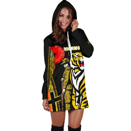 richmond-premier-womens-hoodie-dress-tiger-and-soldiers