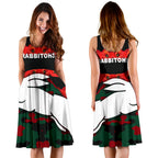 South Sydney Rabbitohs Women's Dress Anzac Day Poppy Flower Vibes - Vibe Hoodie
