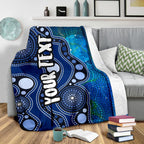 custom-text-aboriginal-premium-blanket-australia-indigenous-flag-circle-dot-painting-art-blue