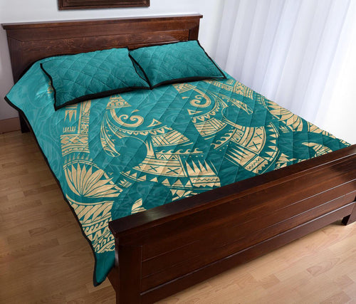 new-zealand-maori-hei-matau-tattoo-quilt-bed-set