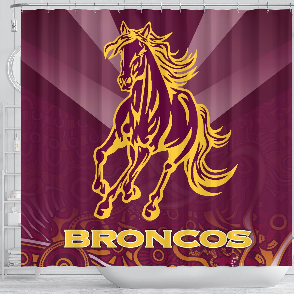 brisbane-broncos-indigenous-shower-curtain