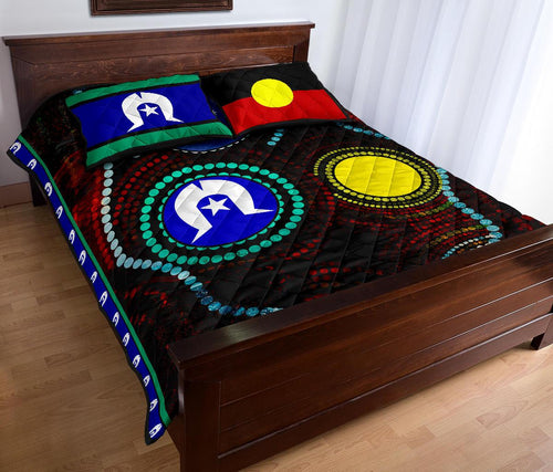 quilt-bed-set-aboriginal-dot-painting-flag