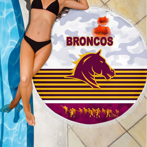 brisbane-broncos-beach-blanket-anzac-day-simple-style-white