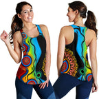 Racerback Tank - Aboriginal Tank Blue Dream - Women - Vibe Hoodie