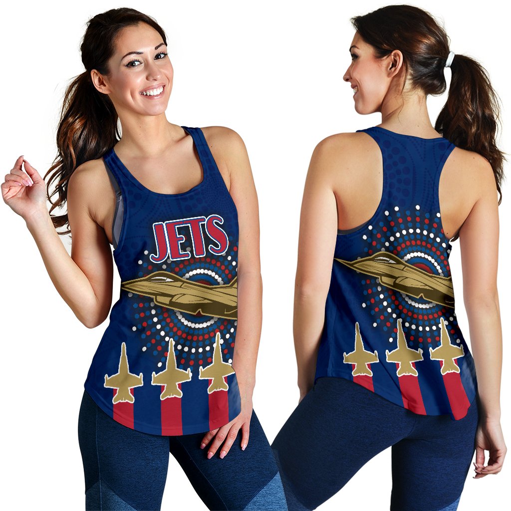 Newcastle Women Racerback Tank The Jets - Vibe Hoodie