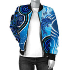 aboriginal-womens-bomber-jacket-dolphin-and-aboriginal-dot-patterns