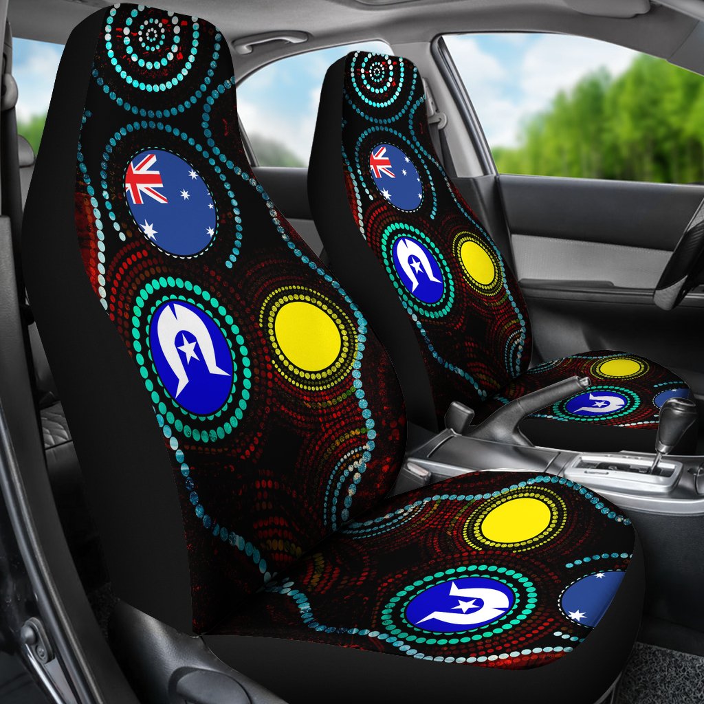 car-seat-covers-aboriginal-dot-painting-flag