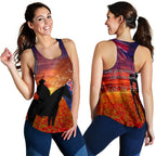 Anzac Day 2021 Women's Racerback Tank - Lest We Forget - Vibe Hoodie