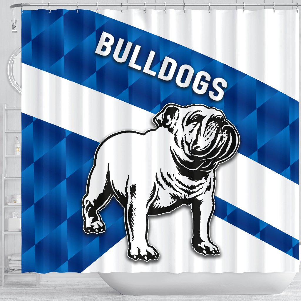 bulldogs-shower-curtain-sporty-style