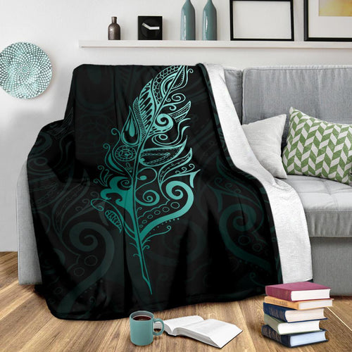 light-silver-fern-new-zealand-blanket-turquoise