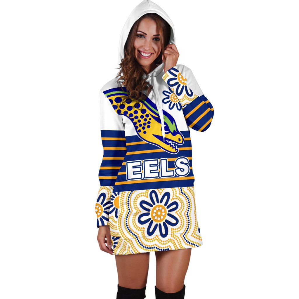 eels-rugby-women-hoodie-dress-indigenous-parramatta-newest-white