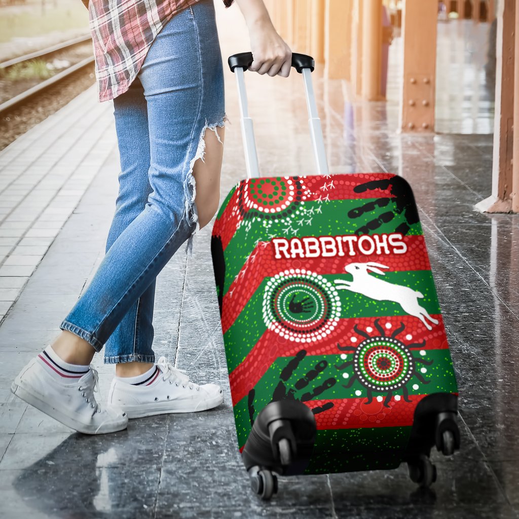south-sydney-rabbitohs-indigenous-luggage-covers-country-style-no-1