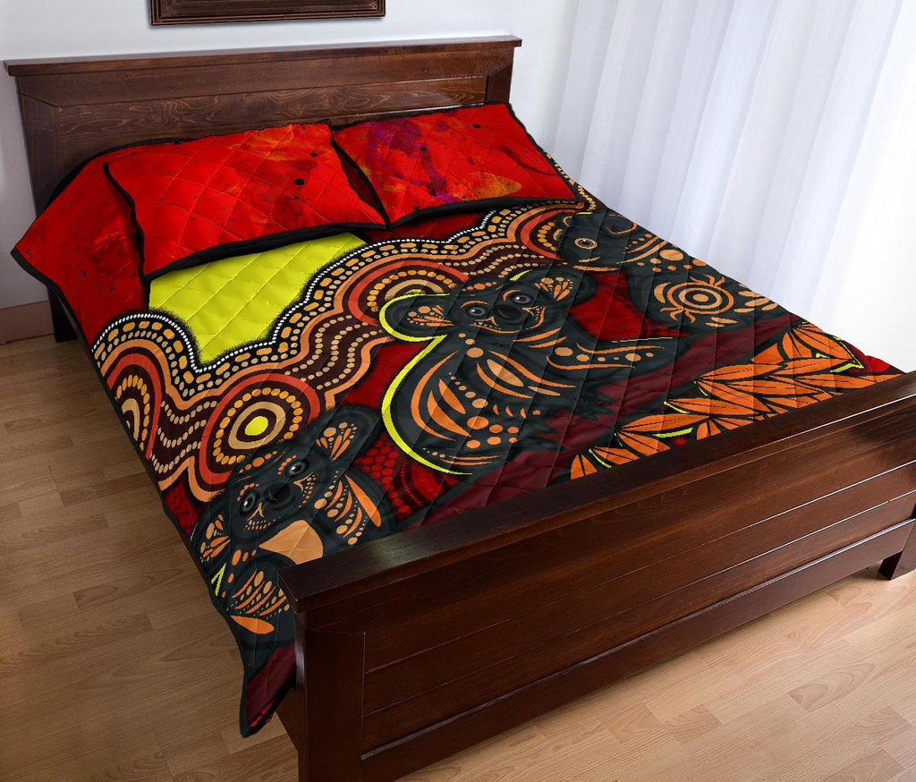aboriginal-quilt-bed-set-australian-indigenous-koala