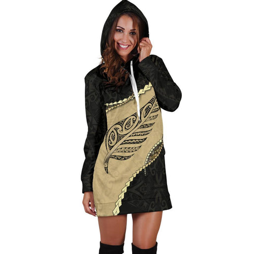 paua-shell-maori-silver-fern-womens-hoodie-dress