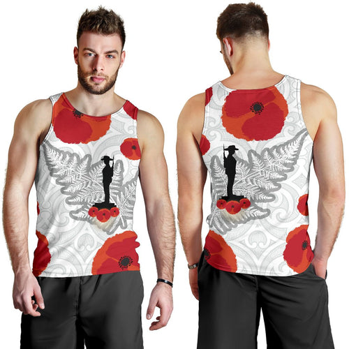 anzac-maori-men-tank-top-silver-fern-lest-for-get